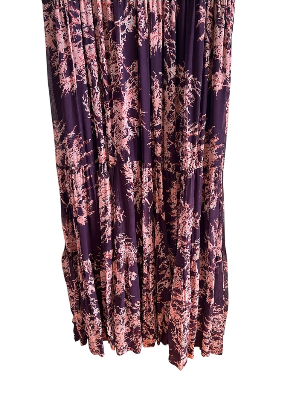 Anthropologie Somerset Maxi Dress floral Chiffon Edition XL excellent condition - Picture 9 of 16